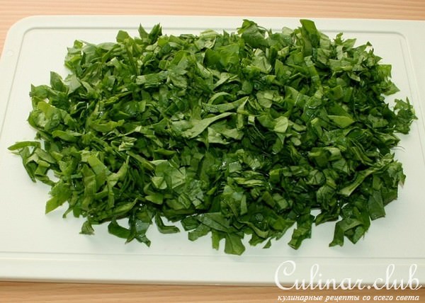 Картофельные лепешки со шпинатно-сырной начинкой
