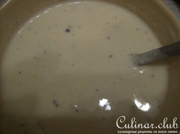 Открытый пирог с уткой и вешенками