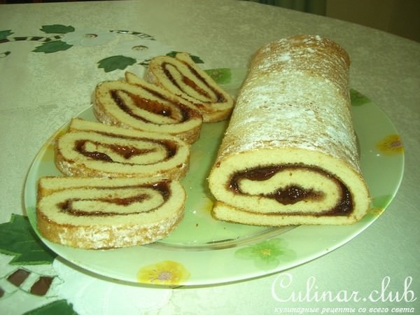 Рулет с джемом