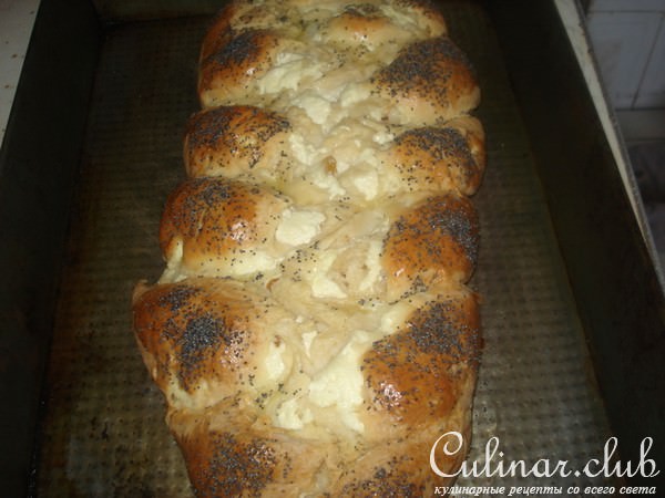 Сырная плетенка (сладкая)