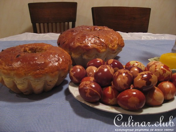 кулич пасхальный(вариант)