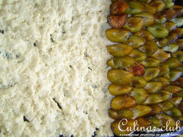 Кухен со сливами-Pflaumenstreuselkuchen.