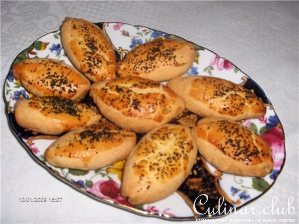 пирожки с мясом в духовке