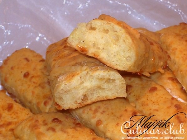 Закуска "Хлебно-сырные палочки"