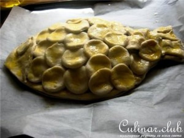 Пирог "Золотая рыбка"