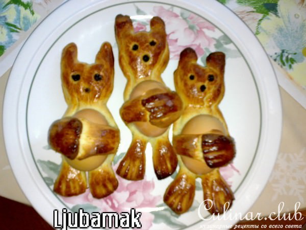 Пасхальные "зайчики" и "цыплята"