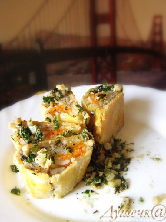 Мясной рулет
