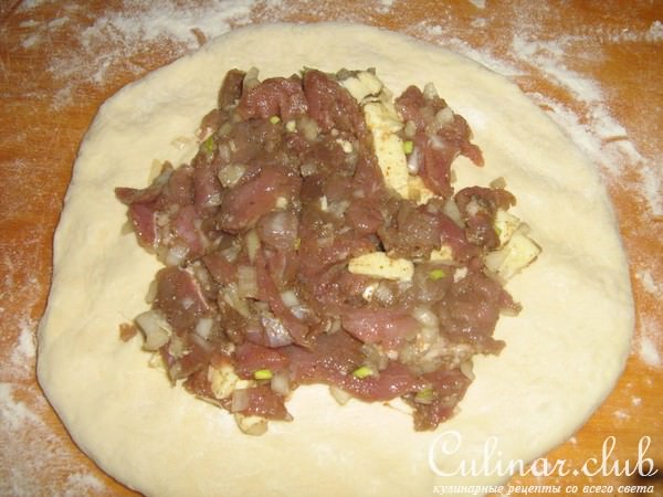 КУБДАРИ-хачапури с мясом