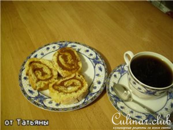 Рулетик к чаю
