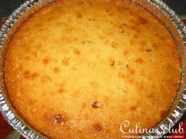 Манник с изюмом