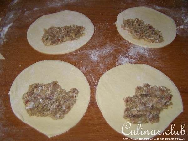 Чебуреки(как вариант)