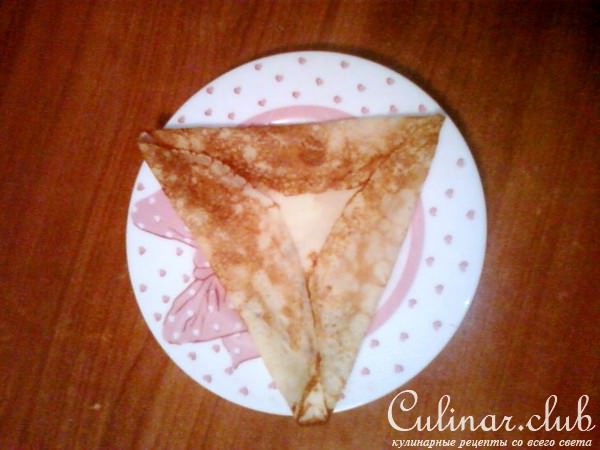 Блинчики с грибами