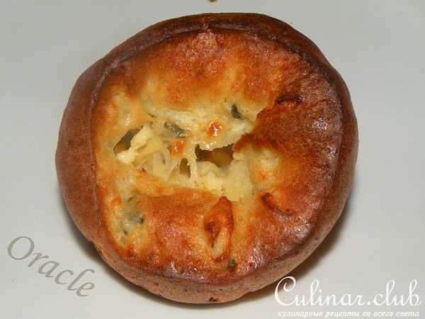 Поповеры (popovers) с голубым сыром