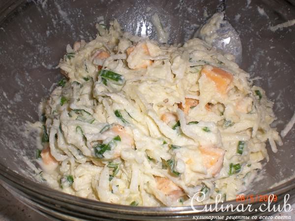Картофельная краюшка с тимьяном и сыром
