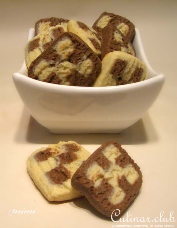 шахматное печенье