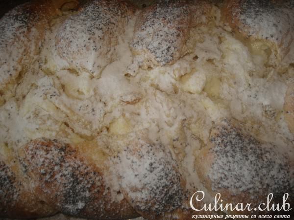 Сырная плетенка (сладкая)