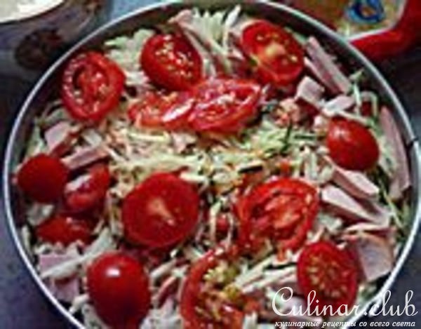 Овощной тортик(мой вариант).