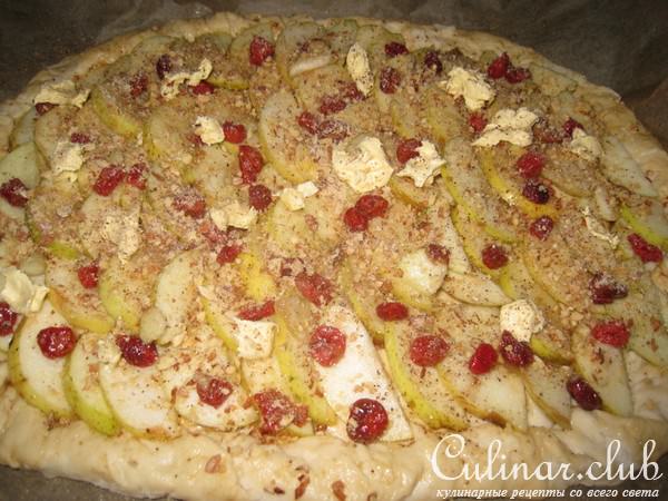 Пирог яблочный (постный)