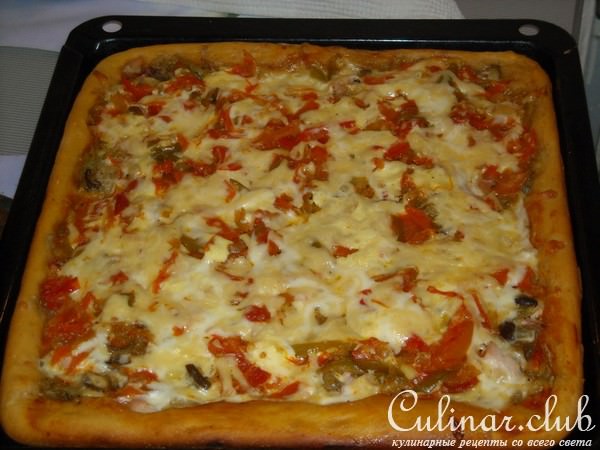 Любимая пицца (зимний вариант)