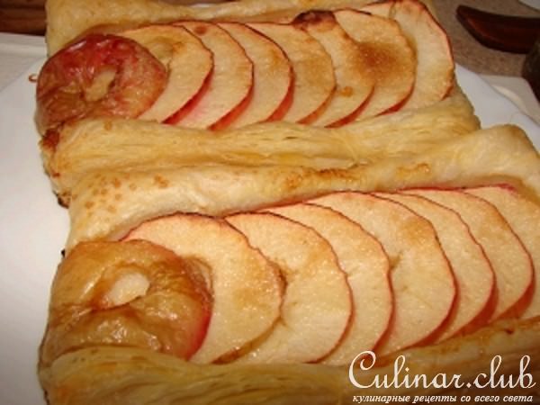 Яблочные "саночки"