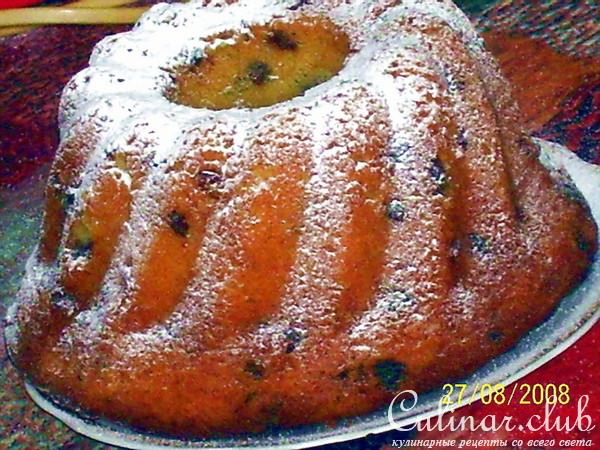 Кекс "Столичный " с творожно-маковой начинкой