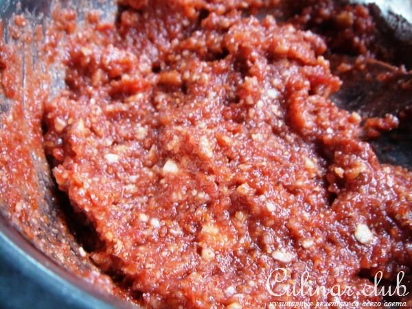 Блины на коньяке с миндальной начинкой