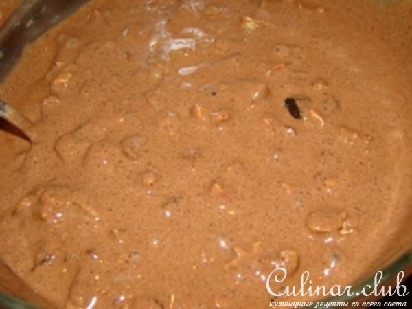 Кекс с сухофруктами и орехами