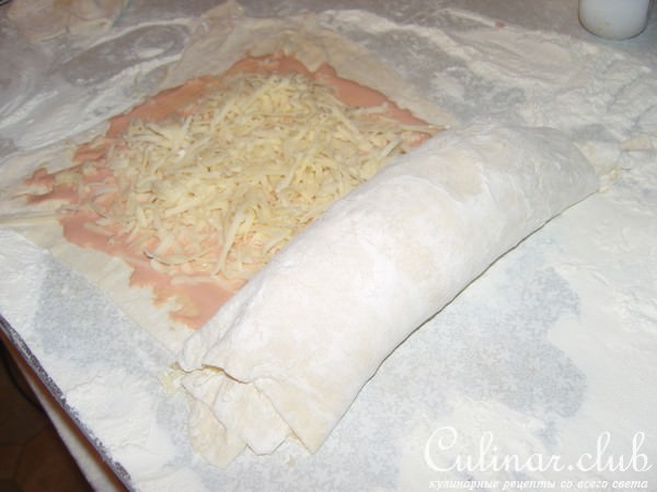 Сырные розочки