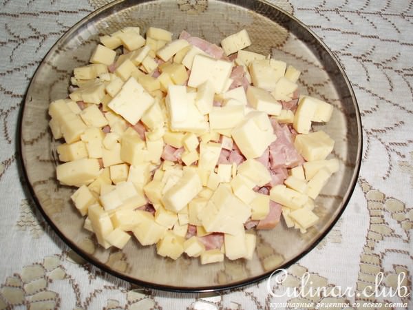 мафины сырно-мясные
