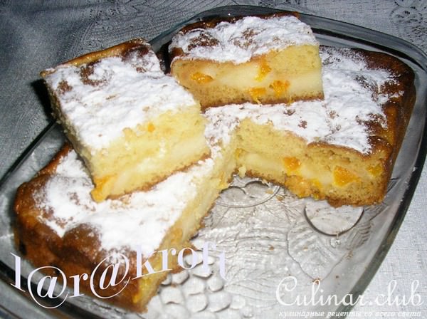 Мандариновый пирог