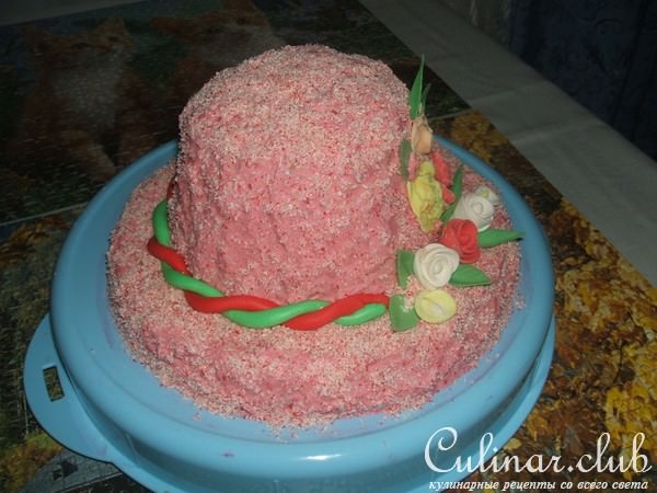 торт Шляпка с сюрпризом