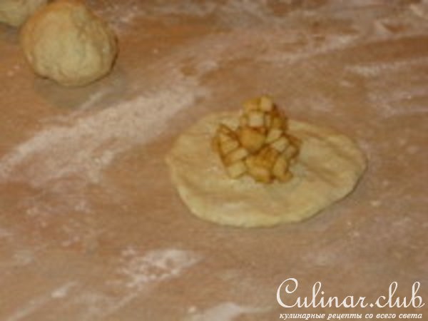 Булочки творожные с яблоком (низкокалорийные)