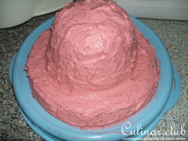 торт Шляпка с сюрпризом