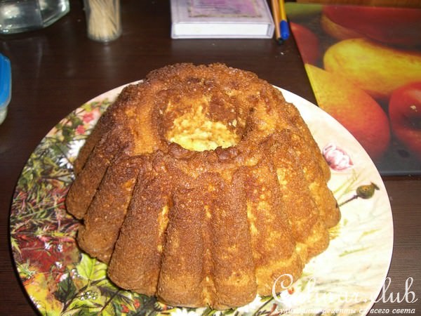 Кекс к чаю с кедровыми орешками!