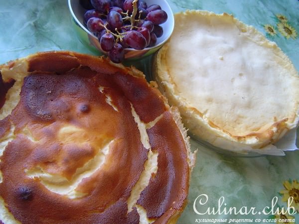 Творожный пирог с персиками-Ksekuchen mit Pfirsichen