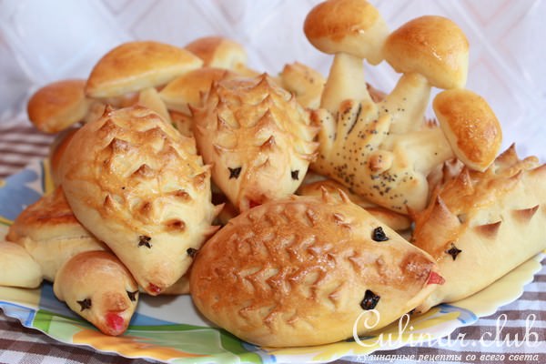 Пирожки с начинкой." ЕЖИ."