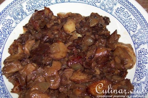 Пирожки с грибами