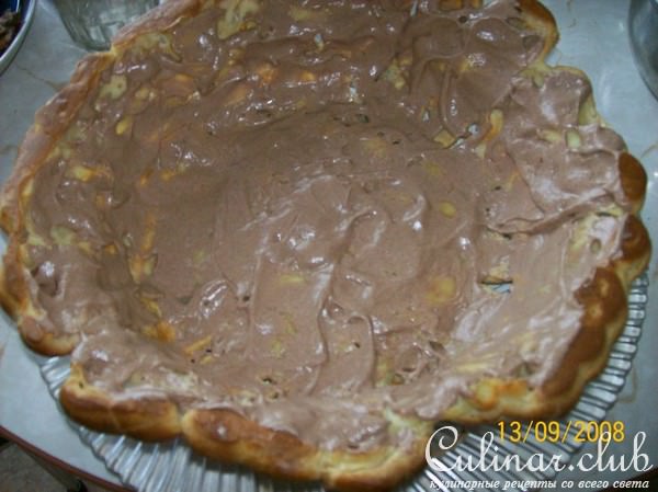 торт "Корзинка с грибами"