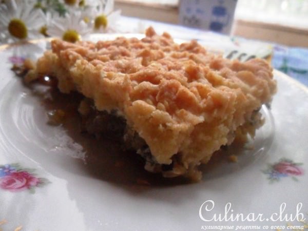 Кабачковый крамбл