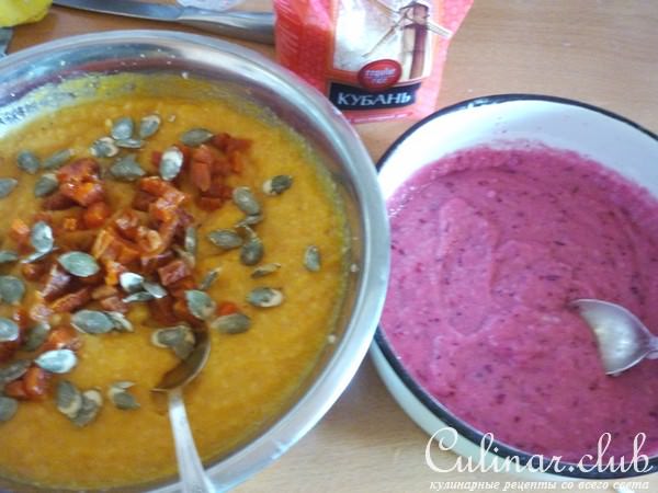 Рисовая запеканка с тыковкой и клюковкой)