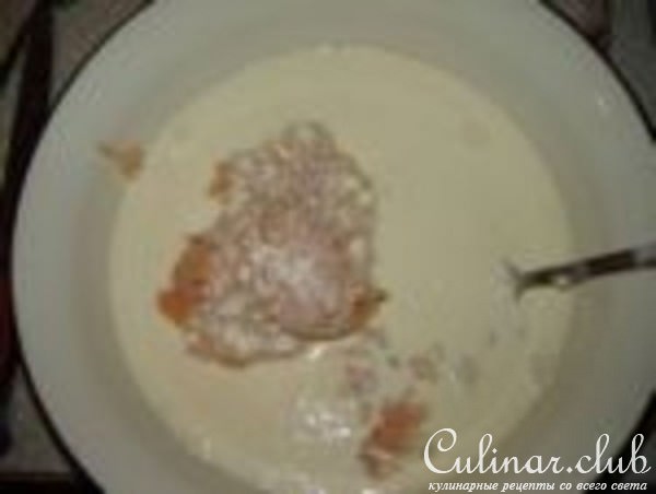 Пирог с курицей в сметане