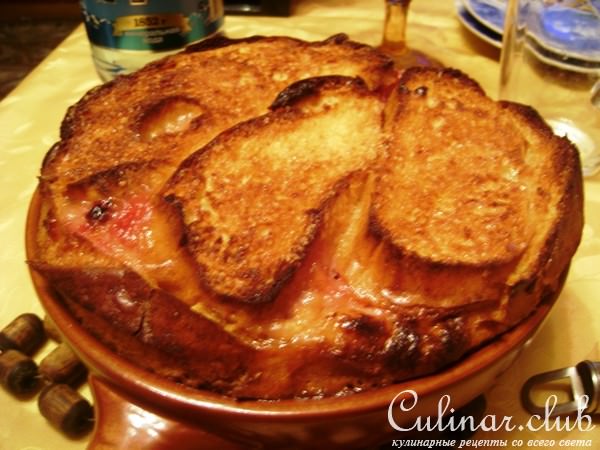 Ароматная шарлотка с яблоками и брусникой. Для Наташи-krisenok.