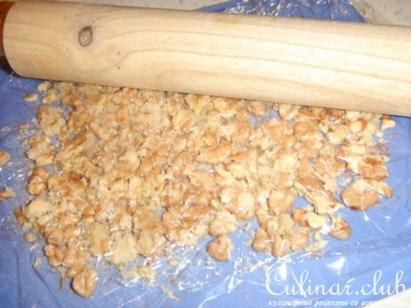 Банановый кекс с грецкими орехами