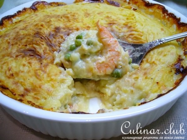 Рыбный «пирог» (Fish Pie)