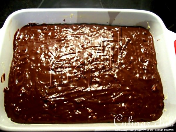 Брауни с шоколадом и орехами