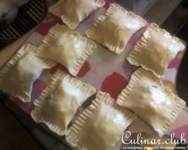Пирожки с грибами и картофелем