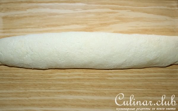 Творожные «улитки» с мясным фаршем