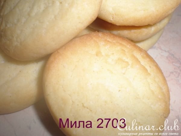 Песочное печенье со сливочным сыром