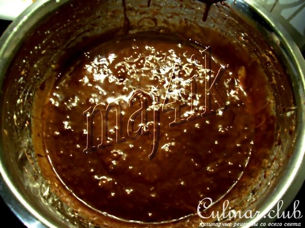 Брауни с шоколадом и орехами