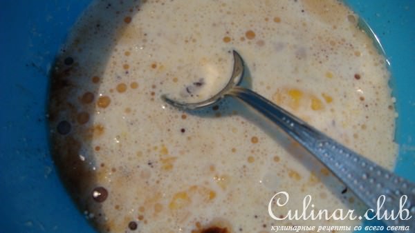 Яблочный пирог с грецкими орехами